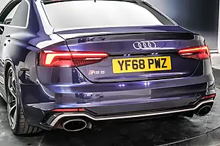 Used 2018 Audi RS5 Coupe Blue - Interior and Exterior details 14