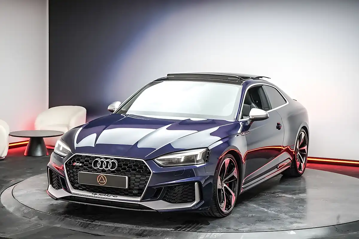 Used 2018 Audi RS5 Coupe Blue - Interior and Exterior details 4