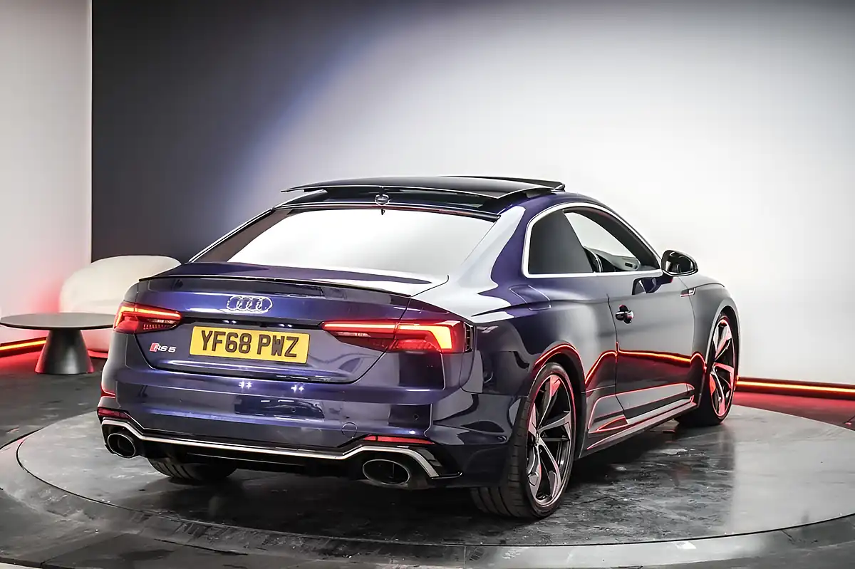 Used 2018 Audi RS5 Coupe Blue - Interior and Exterior details 5
