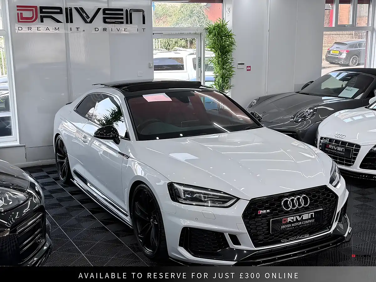 Used 2018 Audi RS5 Coupe Glacier White - Interior and Exterior details 10