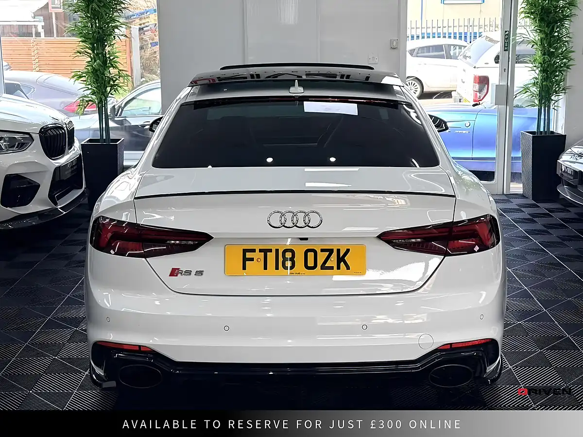Used 2018 Audi RS5 Coupe Glacier White - Interior and Exterior details 11