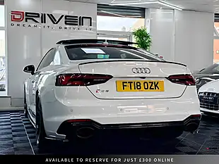 Used 2018 Audi RS5 Coupe Glacier White - Interior and Exterior details 12
