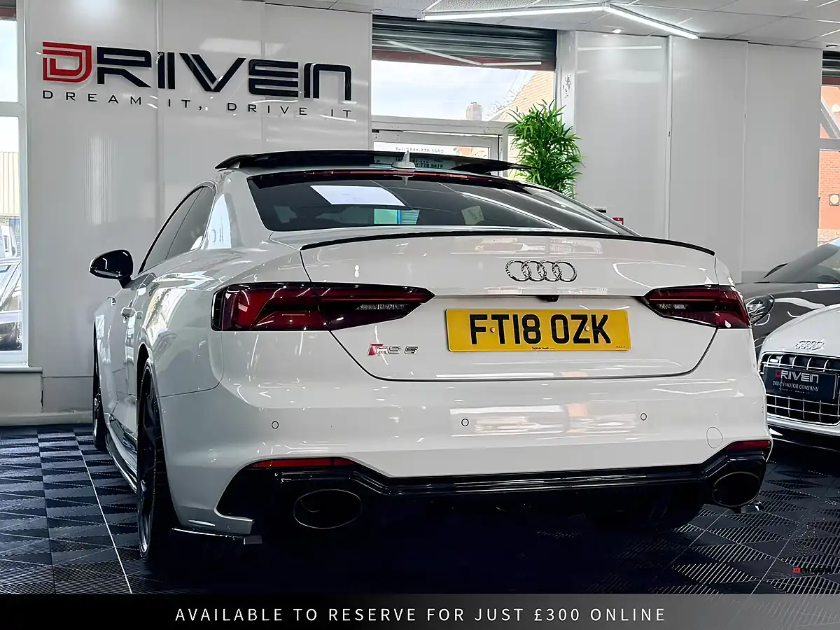 Used 2018 Audi RS5 Coupe Glacier White - Interior and Exterior details 12