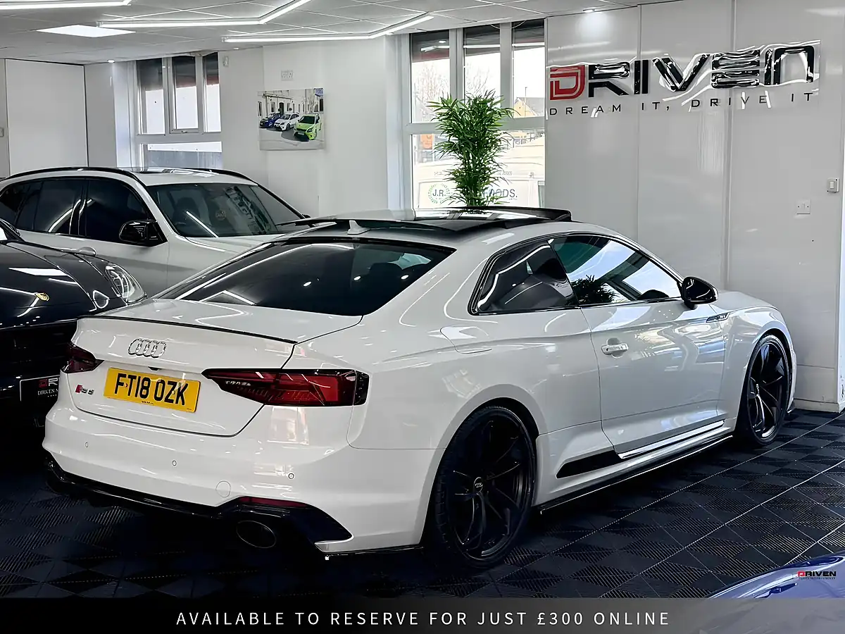 Used 2018 Audi RS5 Coupe Glacier White - Interior and Exterior details 13