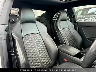 Used 2018 Audi RS5 Coupe Glacier White - Interior and Exterior details 2