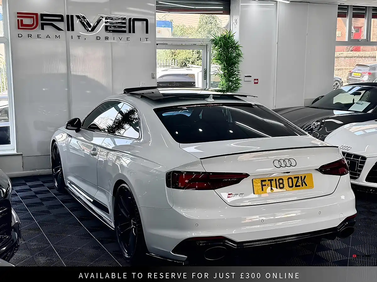 Used 2018 Audi RS5 Coupe Glacier White - Interior and Exterior details 3