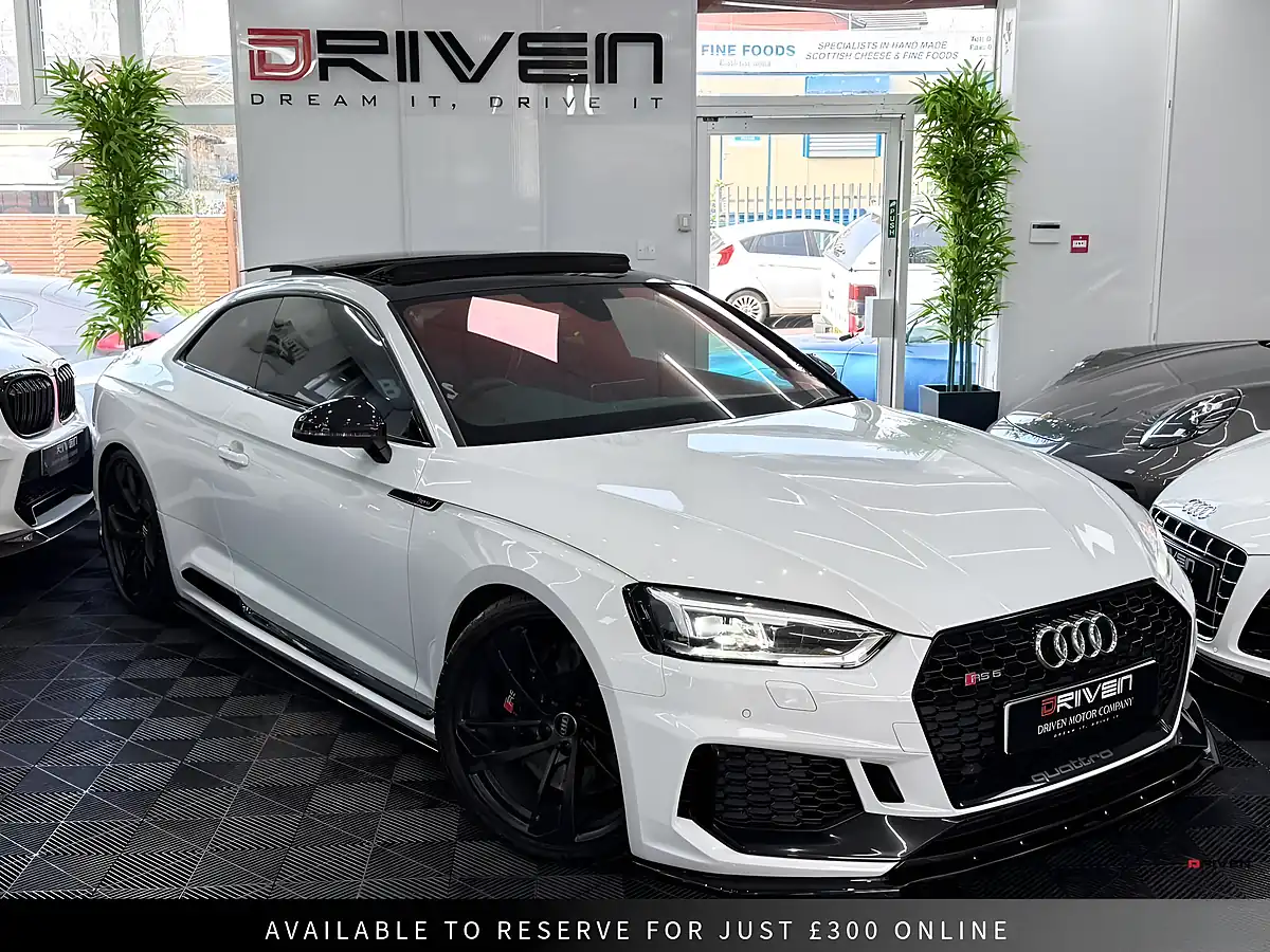 Used 2018 Audi RS5 Coupe Glacier White - Interior and Exterior details 9