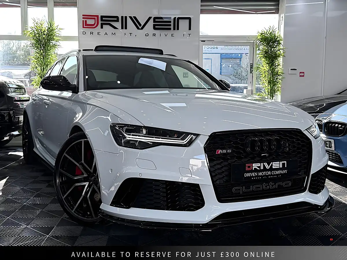 Used 2018 Audi RS6 Avant Performance White - Front View