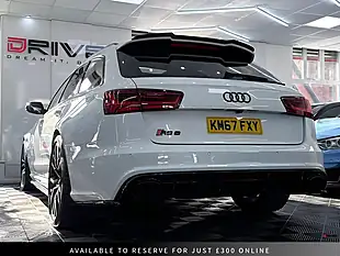 Used 2018 Audi RS6 Avant Performance White - Interior and Exterior details 2