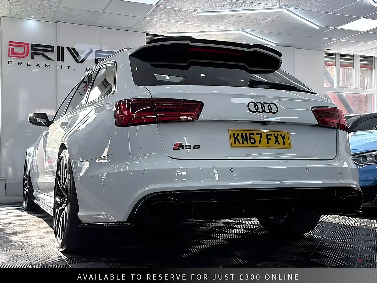 Used 2018 Audi RS6 Avant Performance White - Interior and Exterior details 2