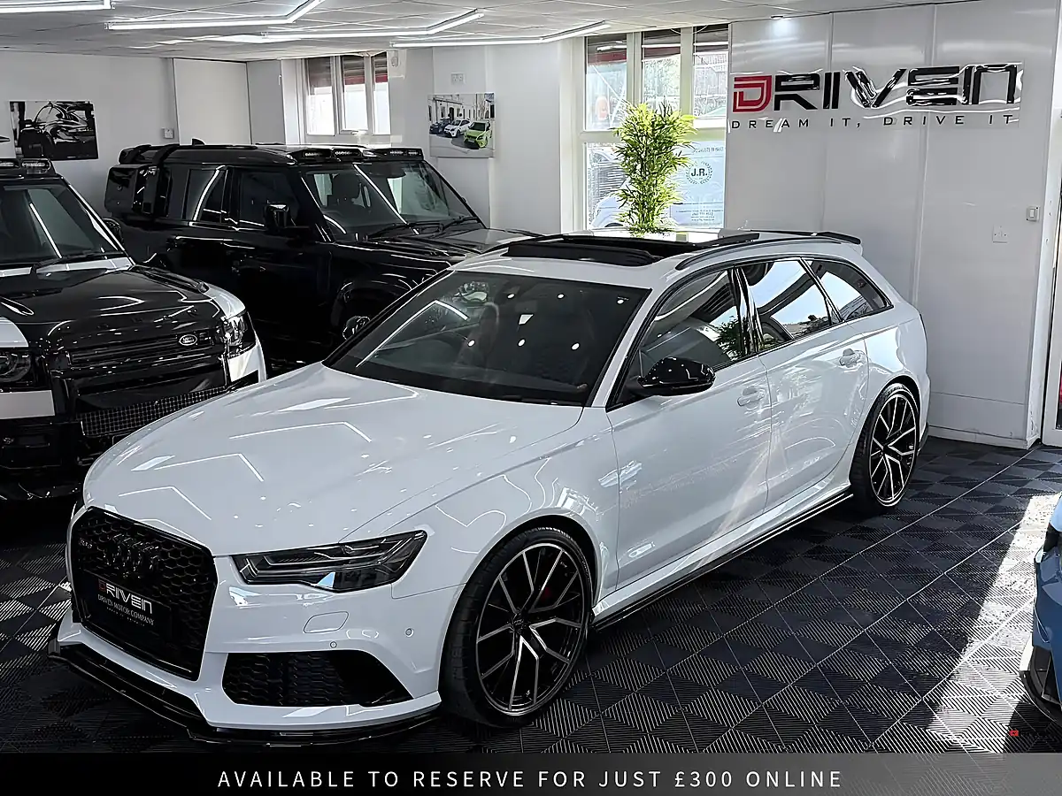 Used 2018 Audi RS6 Avant Performance White - Interior and Exterior details 7