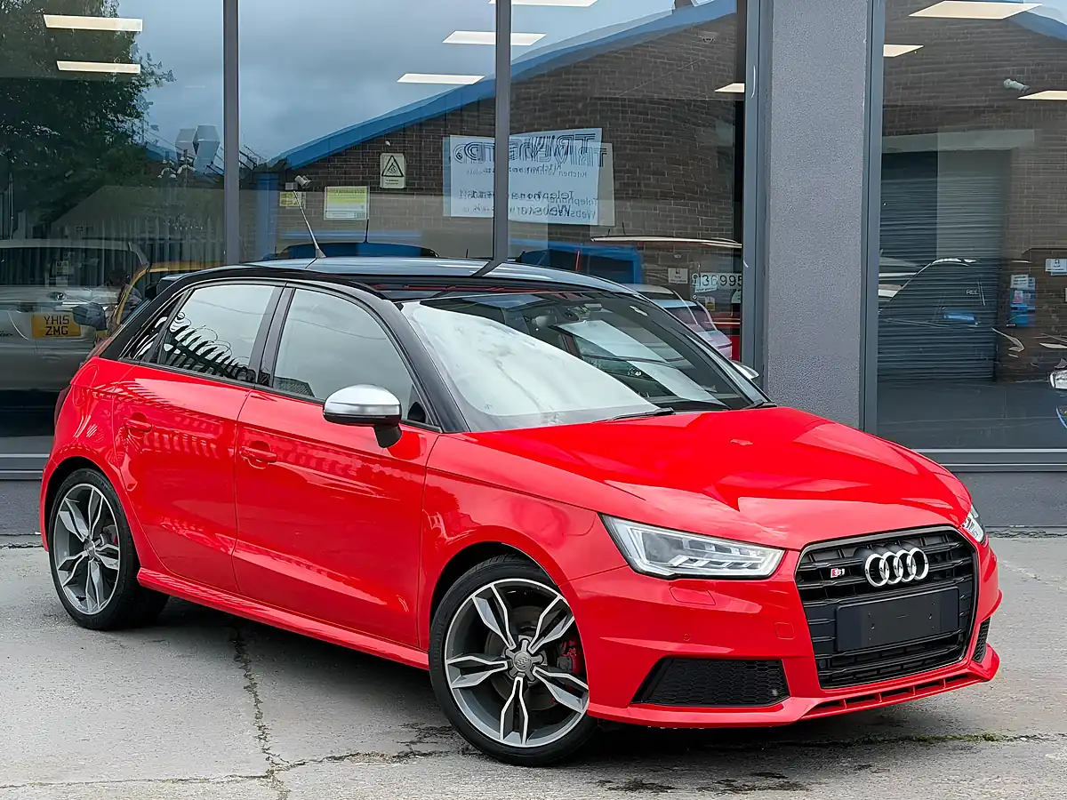 Used 2018 Audi S1 Sportback Quattro Red - Interior and Exterior details 2