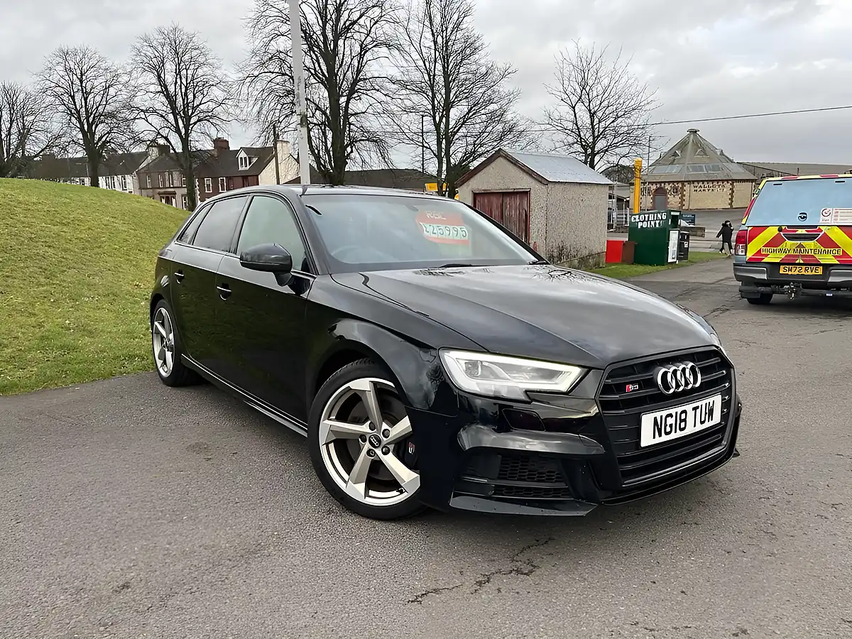 Used 2018 Audi S3 Black Edition Black - Interior and Exterior details 10