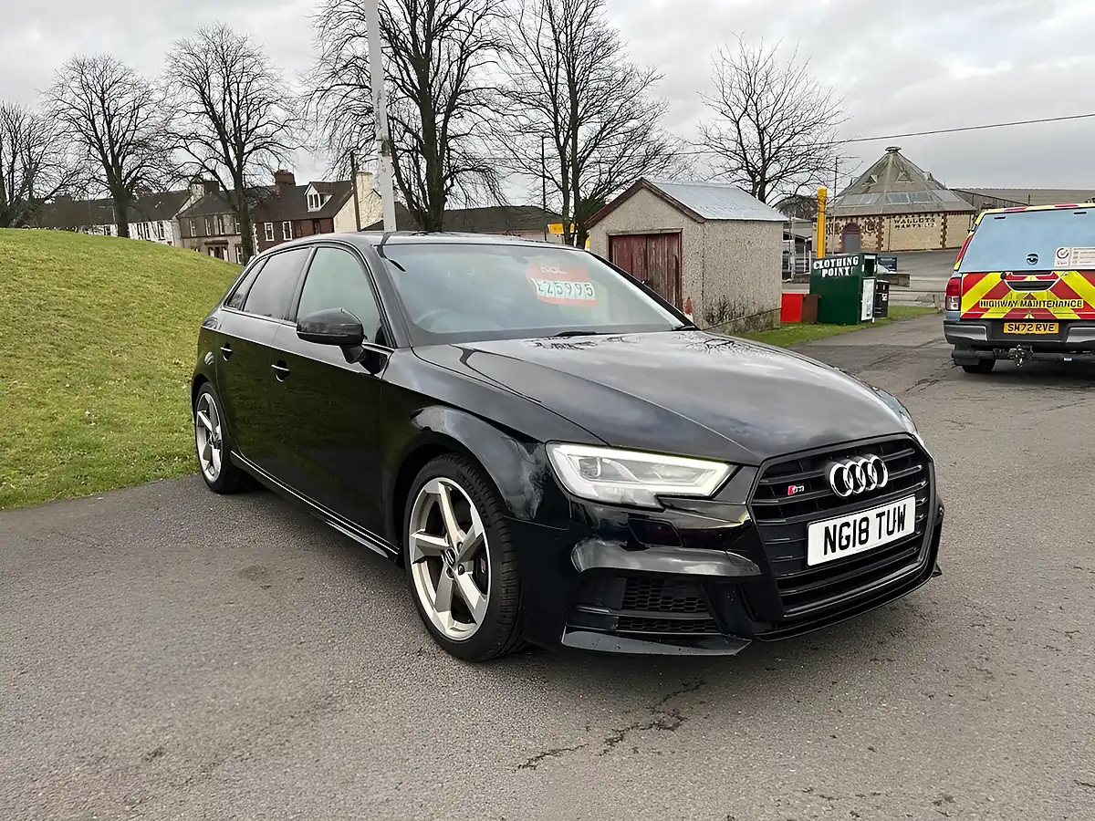 Used 2018 Audi S3 Black Edition Black - Interior and Exterior details 11