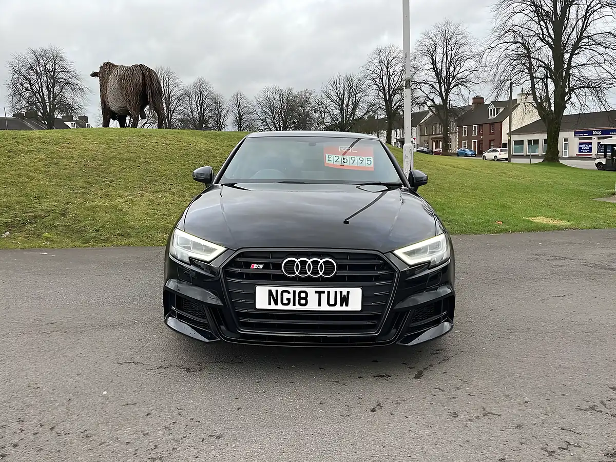 Used 2018 Audi S3 Black Edition Black - Interior and Exterior details 12