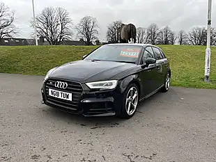 Used 2018 Audi S3 Black Edition Black - Interior and Exterior details 13