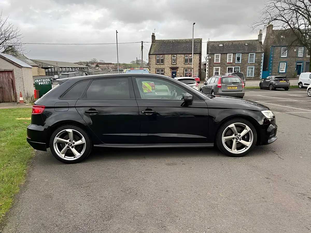 Used 2018 Audi S3 Black Edition Black - Interior and Exterior details 16