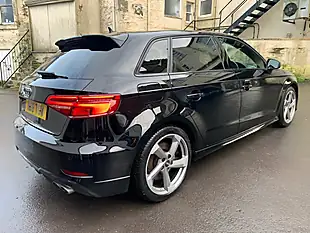 Used 2018 Audi S3 Black Edition Black - Interior and Exterior details 2
