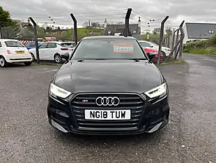 Used 2018 Audi S3 Black Edition Black - Interior and Exterior details 4