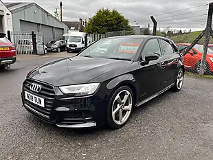 Used 2018 Audi S3 Black Edition Black - Interior and Exterior details 5