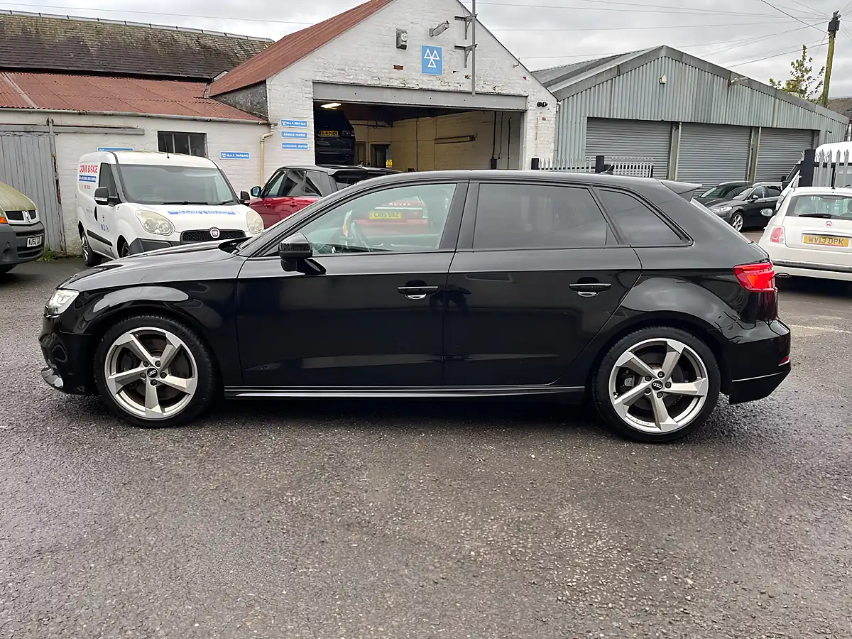 Used 2018 Audi S3 Black Edition Black - Interior and Exterior details 6