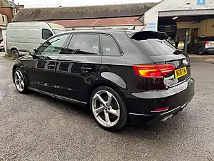 Used 2018 Audi S3 Black Edition Black - Interior and Exterior details 8