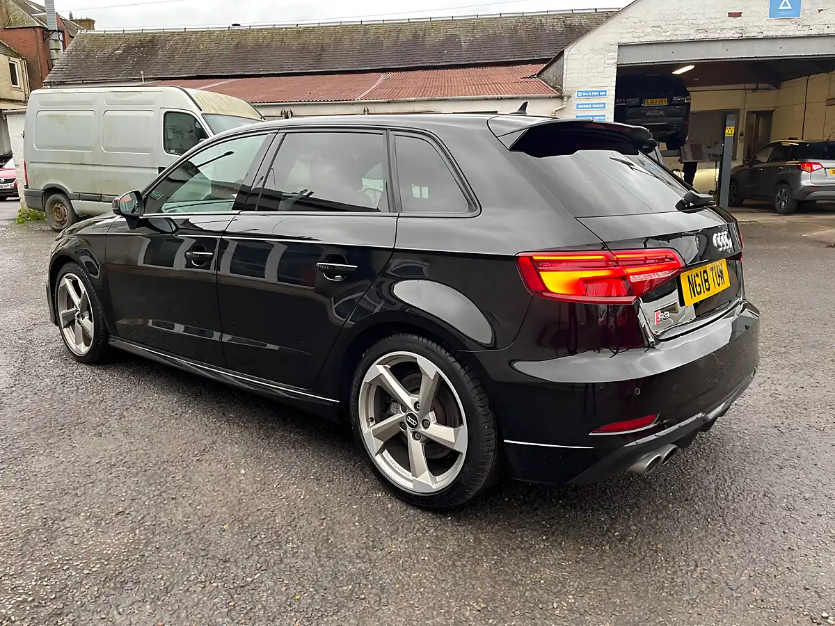 Used 2018 Audi S3 Black Edition Black - Interior and Exterior details 8