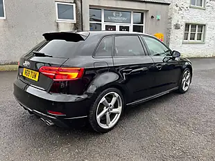 Used 2018 Audi S3 Black Edition Black - Interior and Exterior details 9
