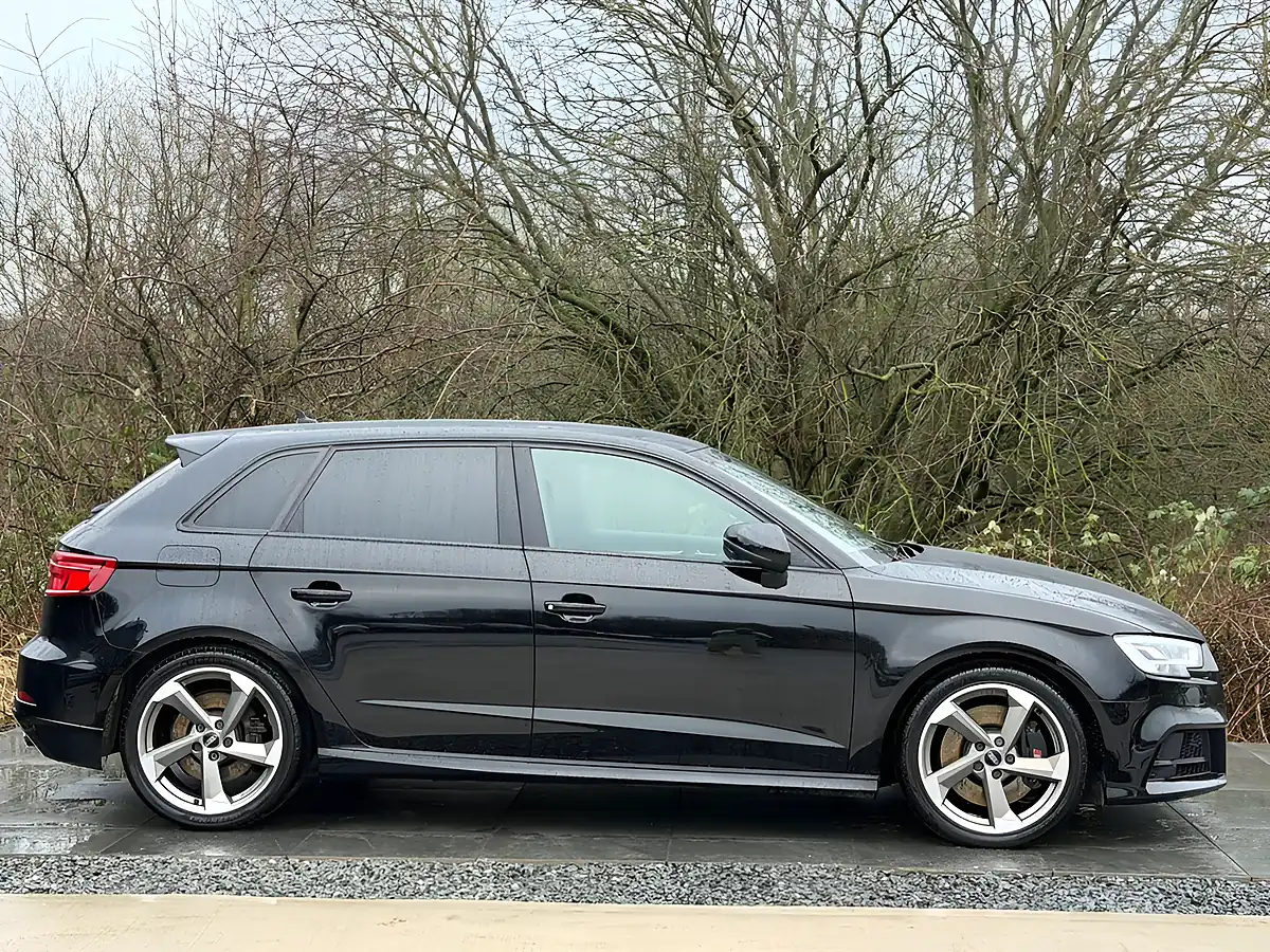 Used 2018 Audi S3 Black Edition Black - Interior and Exterior details 12