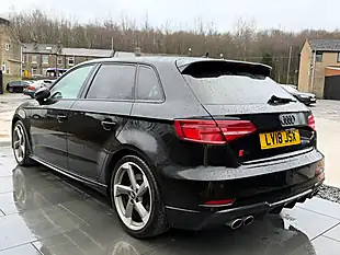 Used 2018 Audi S3 Black Edition Black - Interior and Exterior details 5