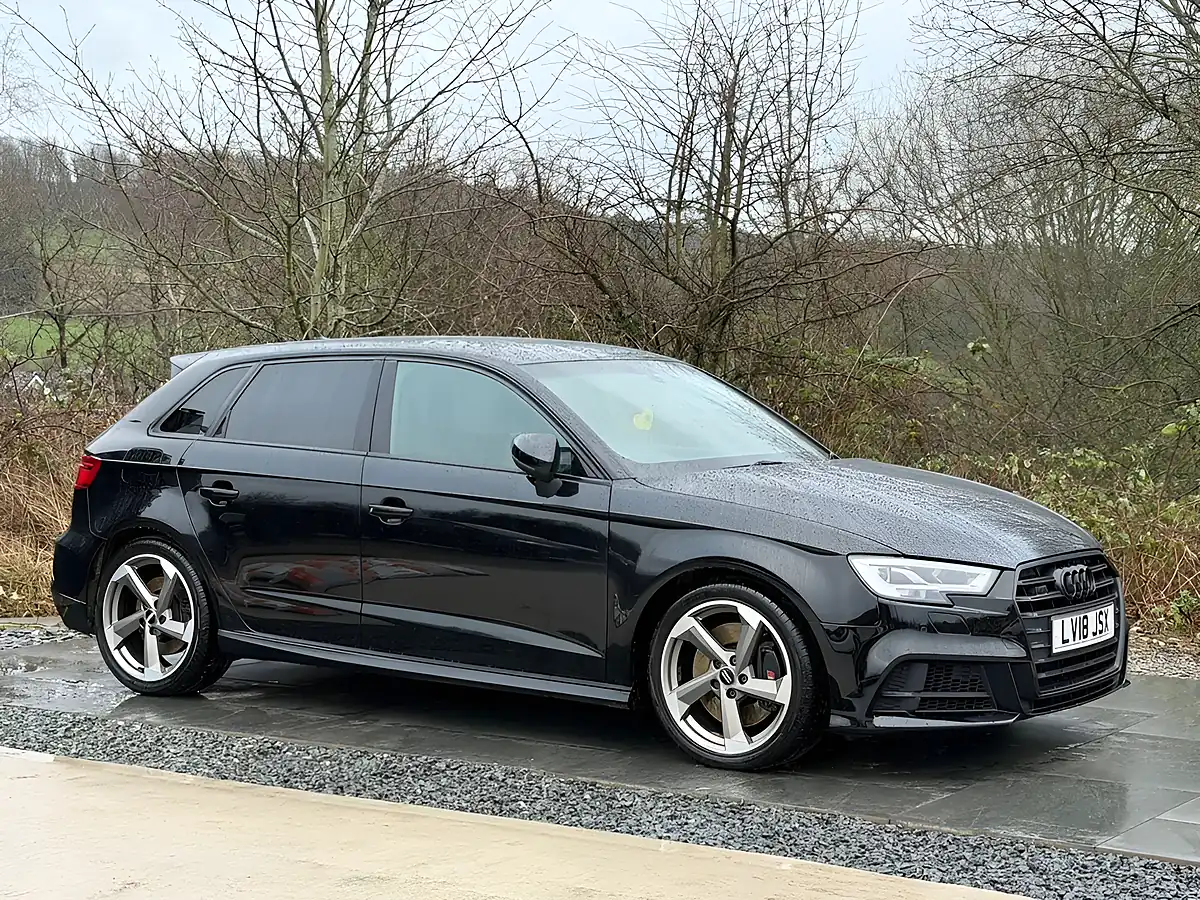 Used 2018 Audi S3 Black Edition Black - Interior and Exterior details 6