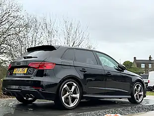 Used 2018 Audi S3 Black Edition Black - Interior and Exterior details 7