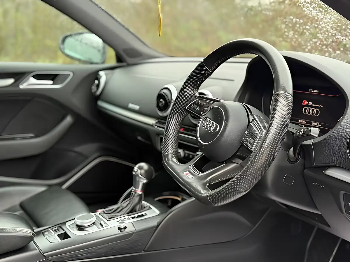 Used 2018 Audi S3 Black Edition Black - Interior and Exterior details 9