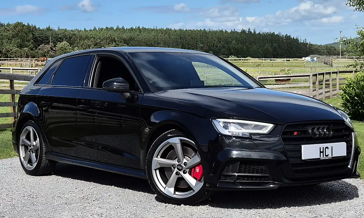 Used 2018 Audi S3 Black Edition Black - Front View
