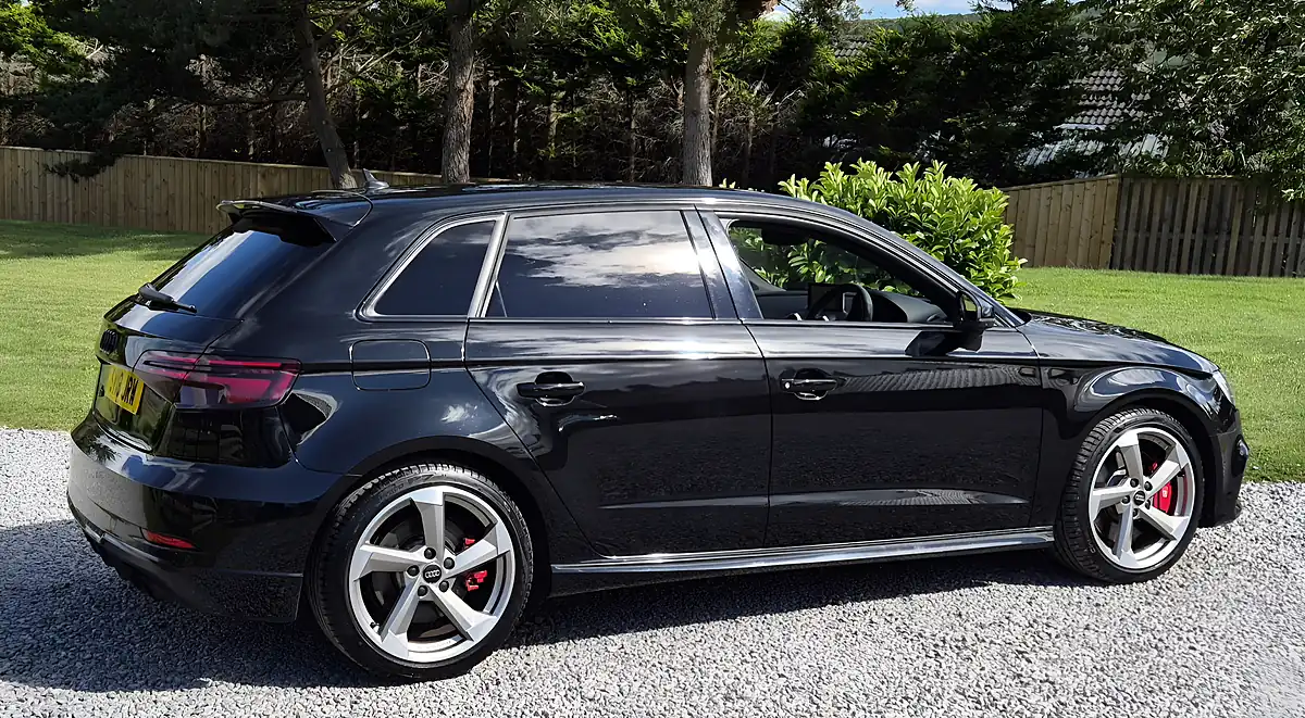 Used 2018 Audi S3 Black Edition Black - Interior and Exterior details 4