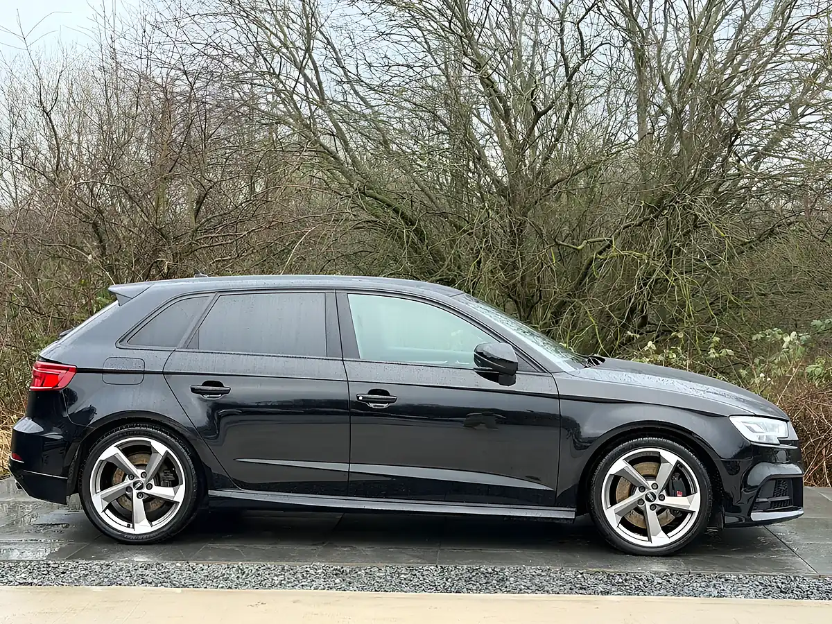 Used 2018 Audi S3 Black Edition Black - Interior and Exterior details 11