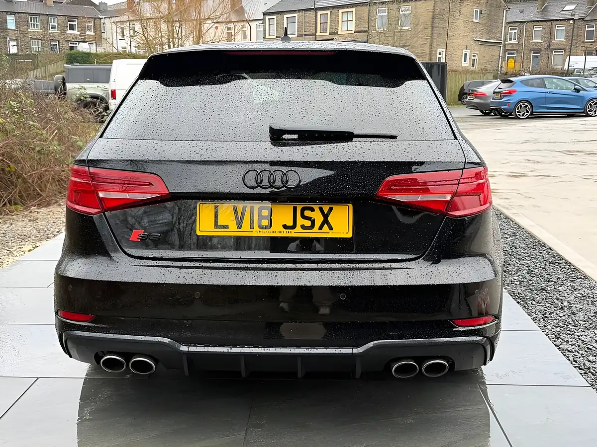 Used 2018 Audi S3 Black Edition Black - Interior and Exterior details 12
