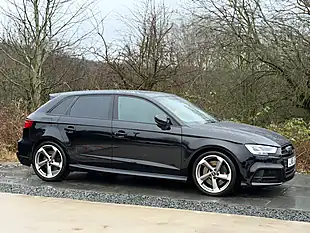 Used 2018 Audi S3 Black Edition Black - Interior and Exterior details 14