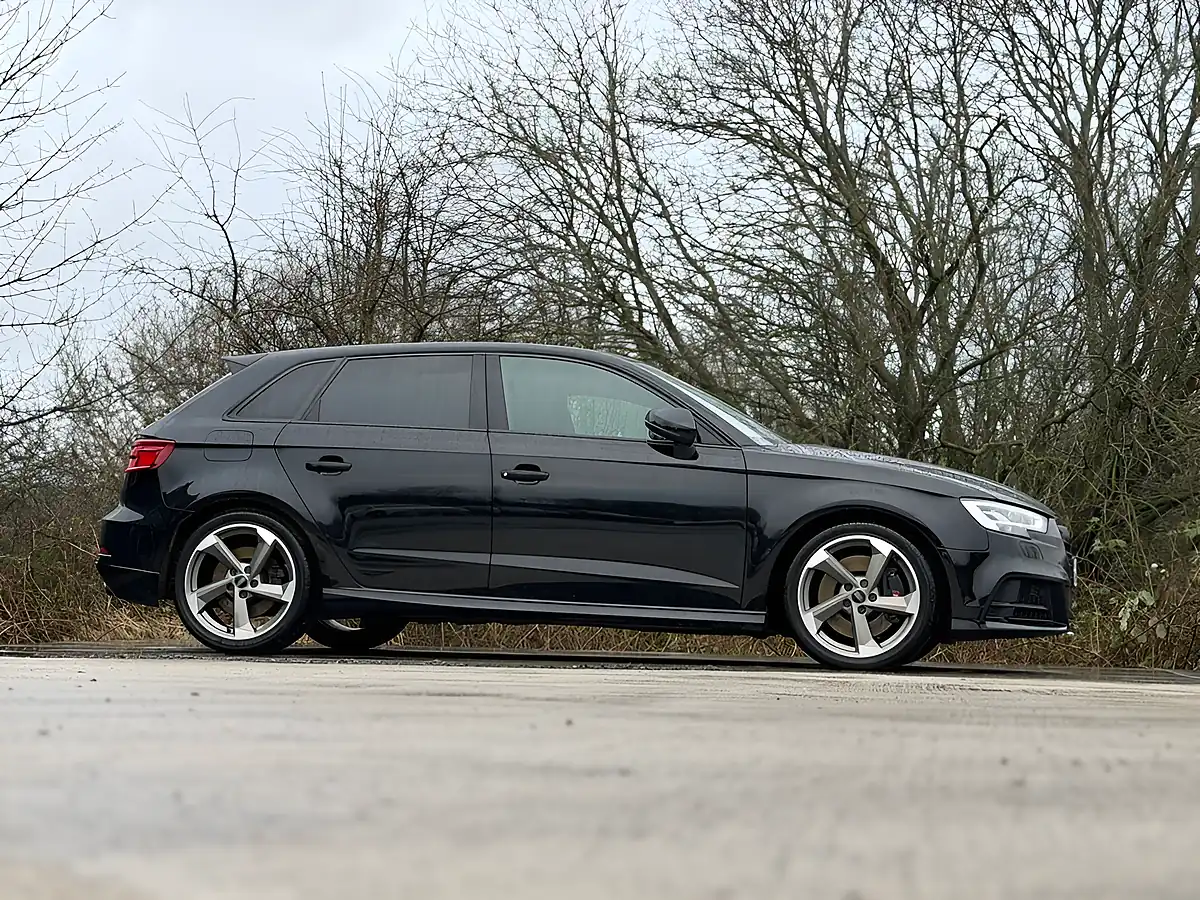 Used 2018 Audi S3 Black Edition Black - Interior and Exterior details 2