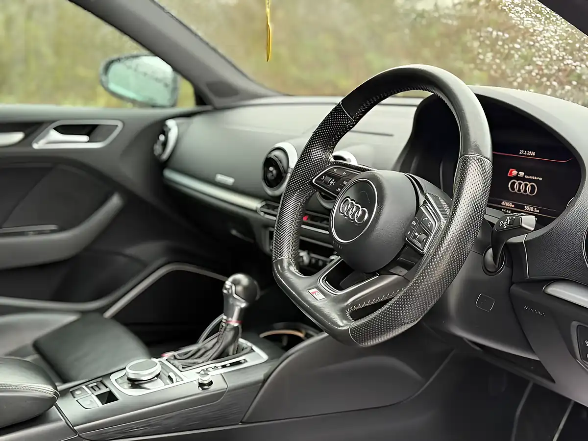 Used 2018 Audi S3 Black Edition Black - Interior and Exterior details 8