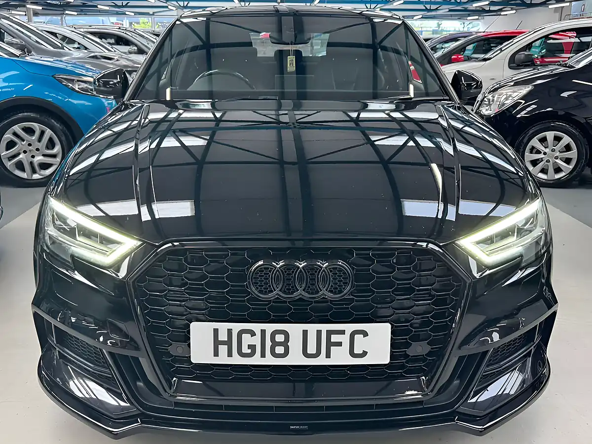 Used 2018 Audi S3 Black Edition Black - Interior and Exterior details 2