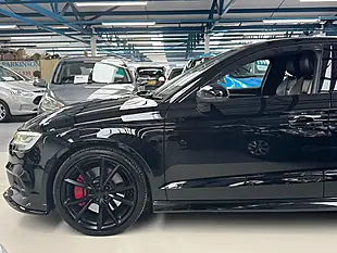 Used 2018 Audi S3 Black Edition Black - Interior and Exterior details 4