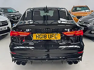Used 2018 Audi S3 Black Edition Black - Interior and Exterior details 5