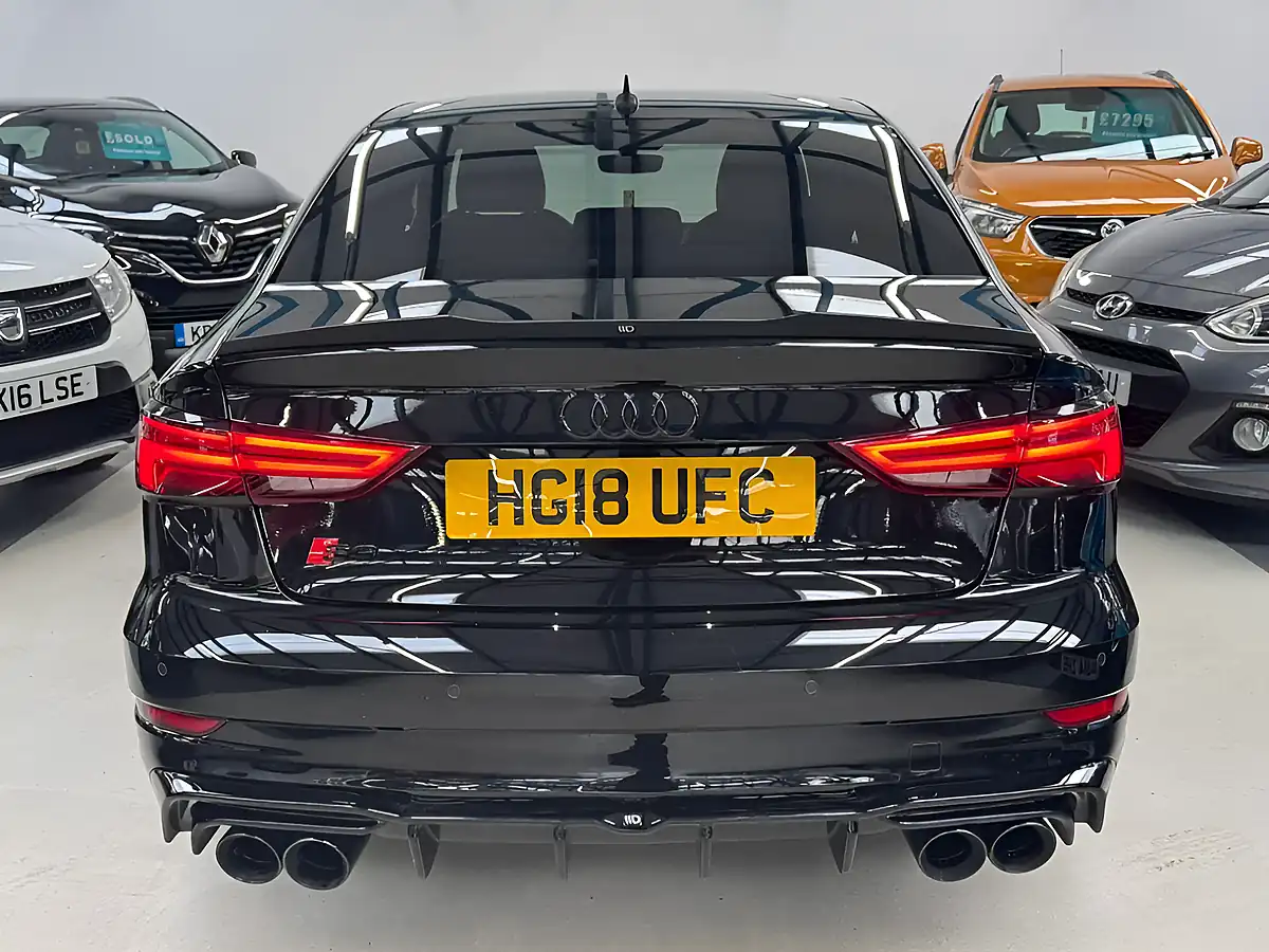 Used 2018 Audi S3 Black Edition Black - Interior and Exterior details 5