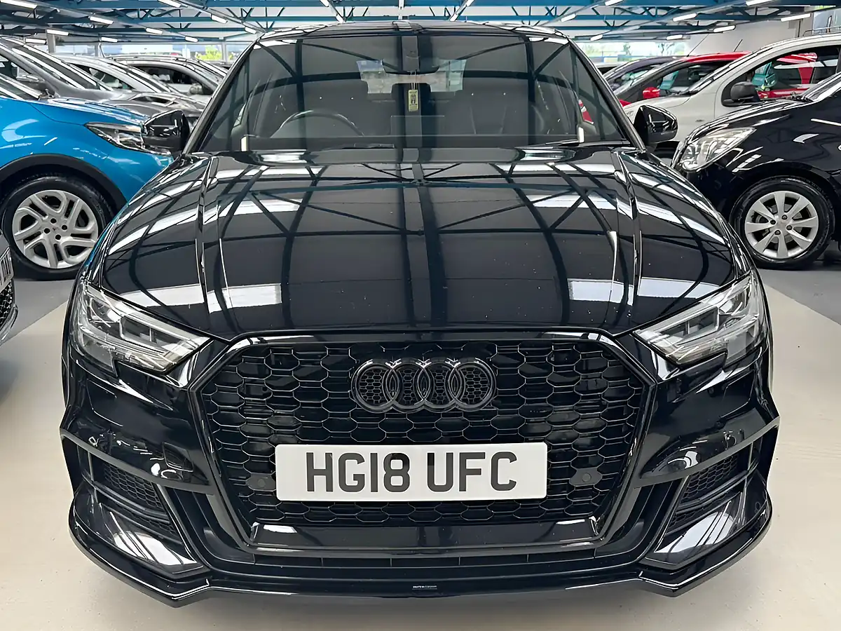 Used 2018 Audi S3 Black Edition Black - Interior and Exterior details 6