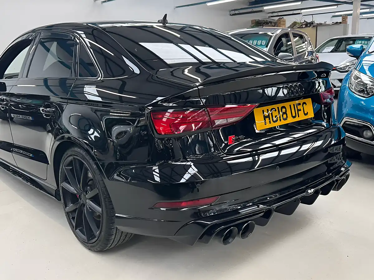 Used 2018 Audi S3 Black Edition Black - Interior and Exterior details 7