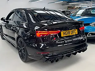Used 2018 Audi S3 Black Edition Black - Interior and Exterior details 8