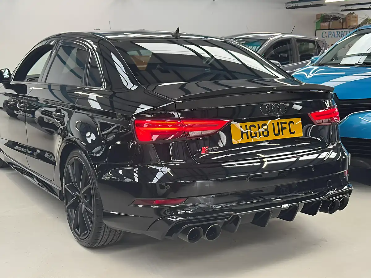 Used 2018 Audi S3 Black Edition Black - Interior and Exterior details 9