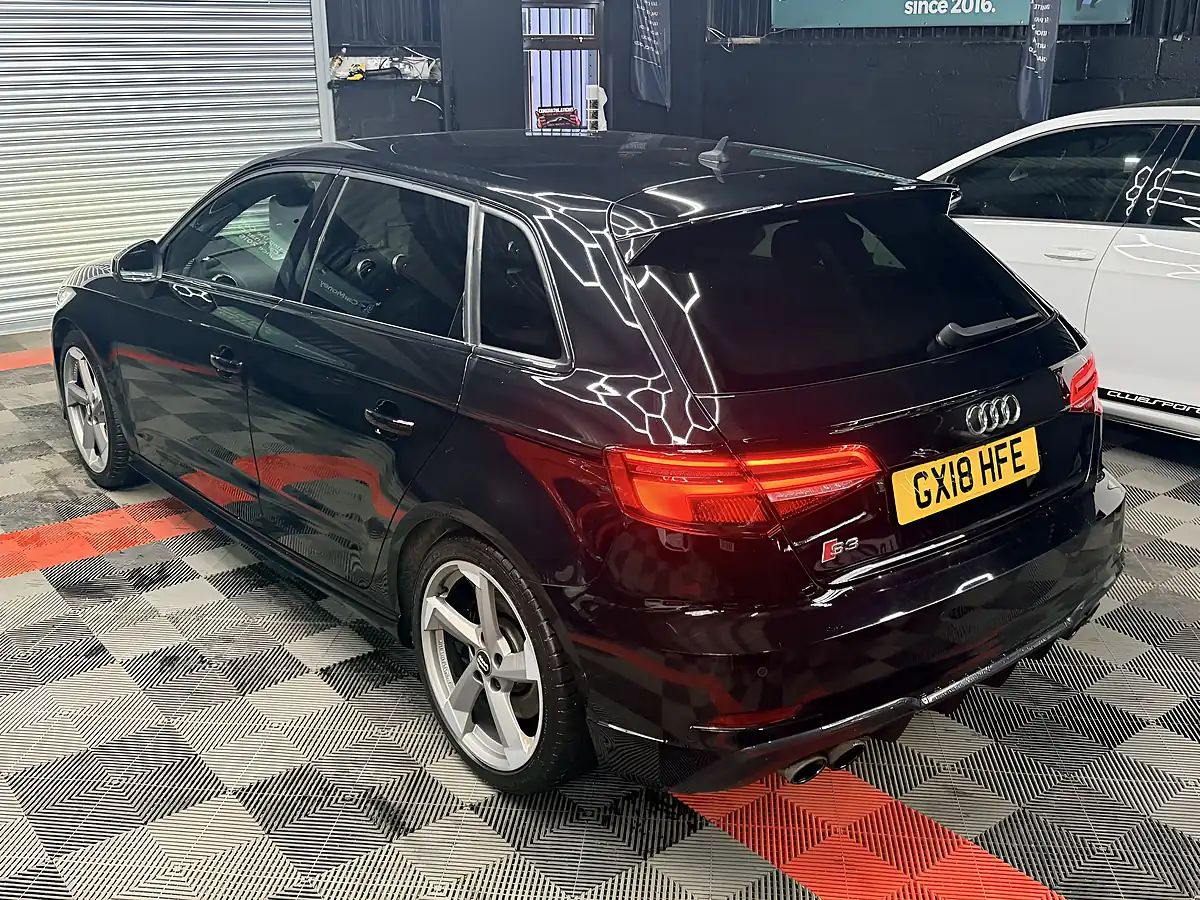 Used 2018 Audi S3 Black Edition Black - Interior and Exterior details 10