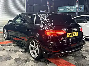 Used 2018 Audi S3 Black Edition Black - Interior and Exterior details 11